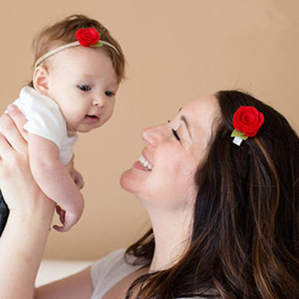 Rose Mommy & Me Headband