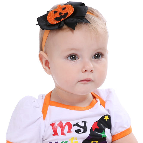 Pumpkin Boy Baby Headband