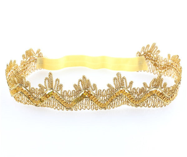 Gold Crown Mamma & Baby Headband