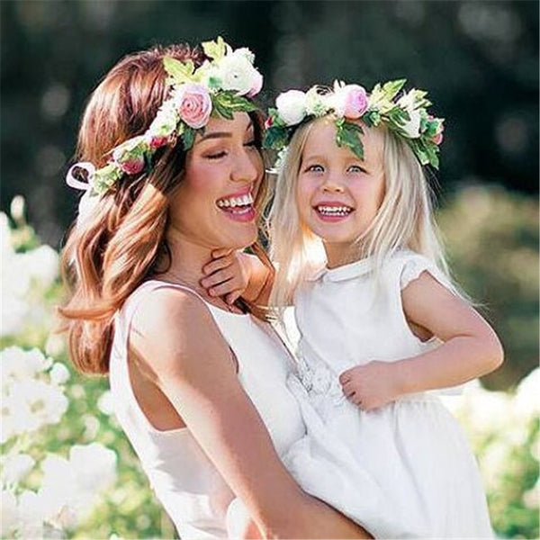 Boho Flowers Mommy & Me Headband