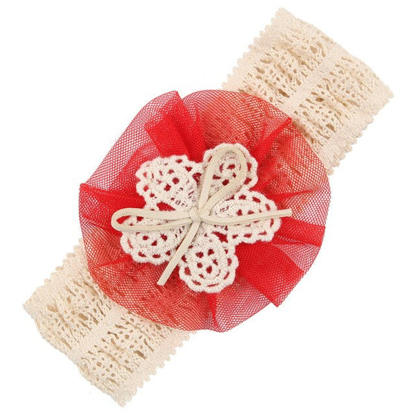 Flower Tie Baby Headband