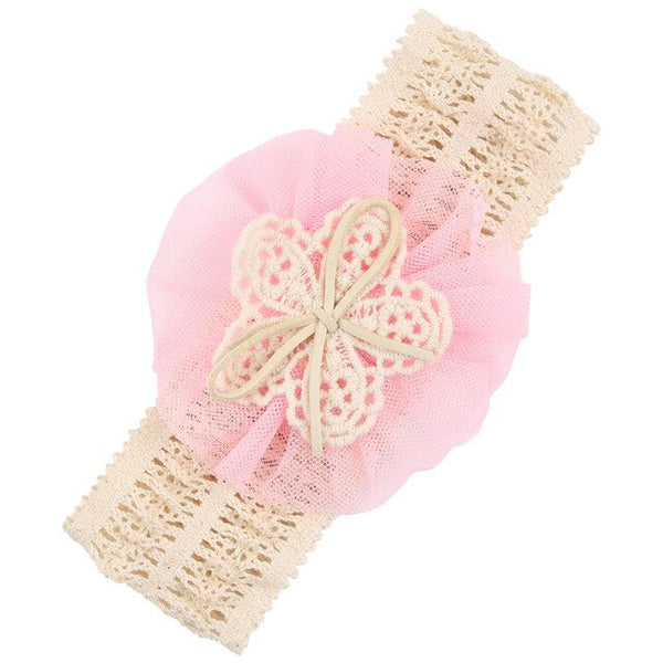 Flower Tie Baby Headband
