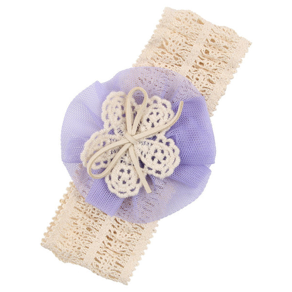 Flower Tie Baby Headband