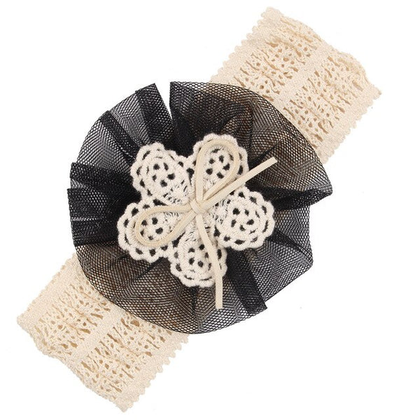 Flower Tie Baby Headband
