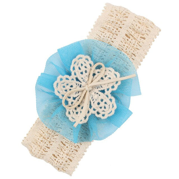 Flower Tie Baby Headband