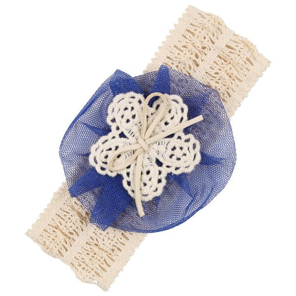 Flower Tie Baby Headband
