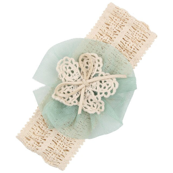 Flower Tie Baby Headband