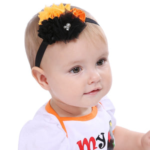 Halloween Flower Baby Headband