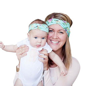 Cotton Blue Mamma & Baby Headband